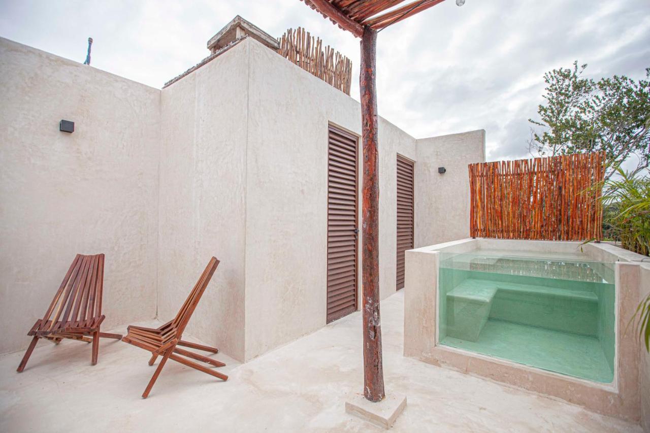 Calma Jungle Villas Tulum Pueblo Buitenkant foto