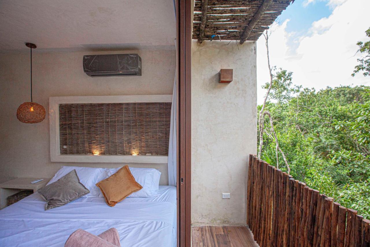 Calma Jungle Villas Tulum Pueblo Buitenkant foto