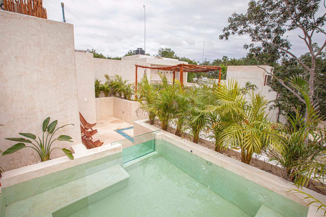 Calma Jungle Villas Tulum Pueblo Buitenkant foto