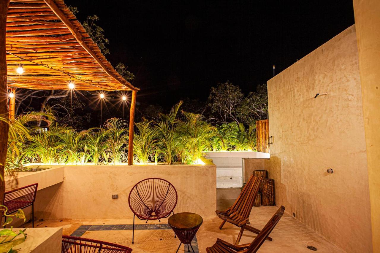 Calma Jungle Villas Tulum Pueblo Buitenkant foto