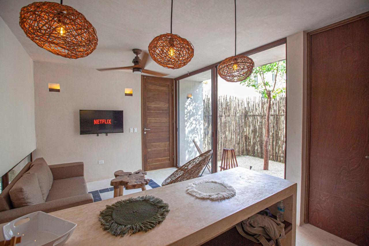 Calma Jungle Villas Tulum Pueblo Buitenkant foto