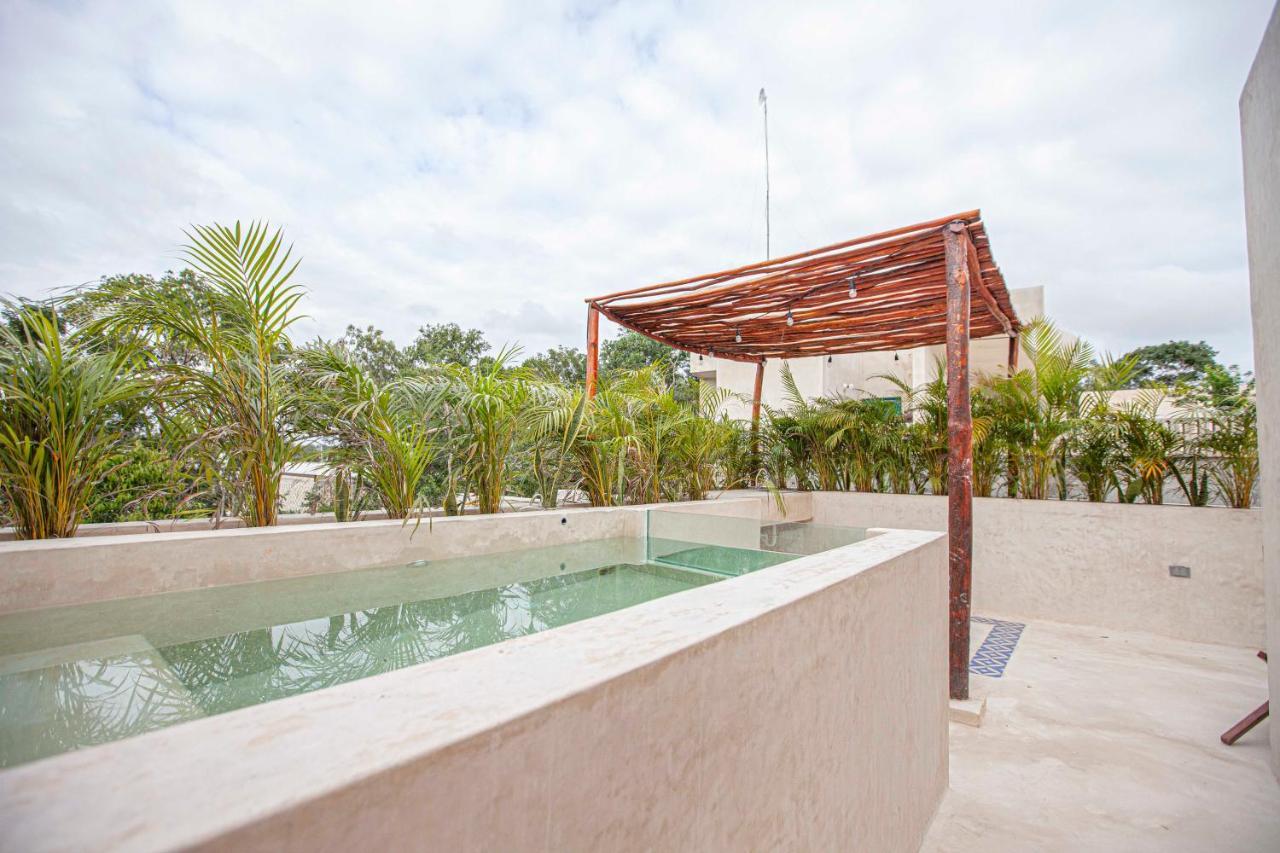 Calma Jungle Villas Tulum Pueblo Buitenkant foto