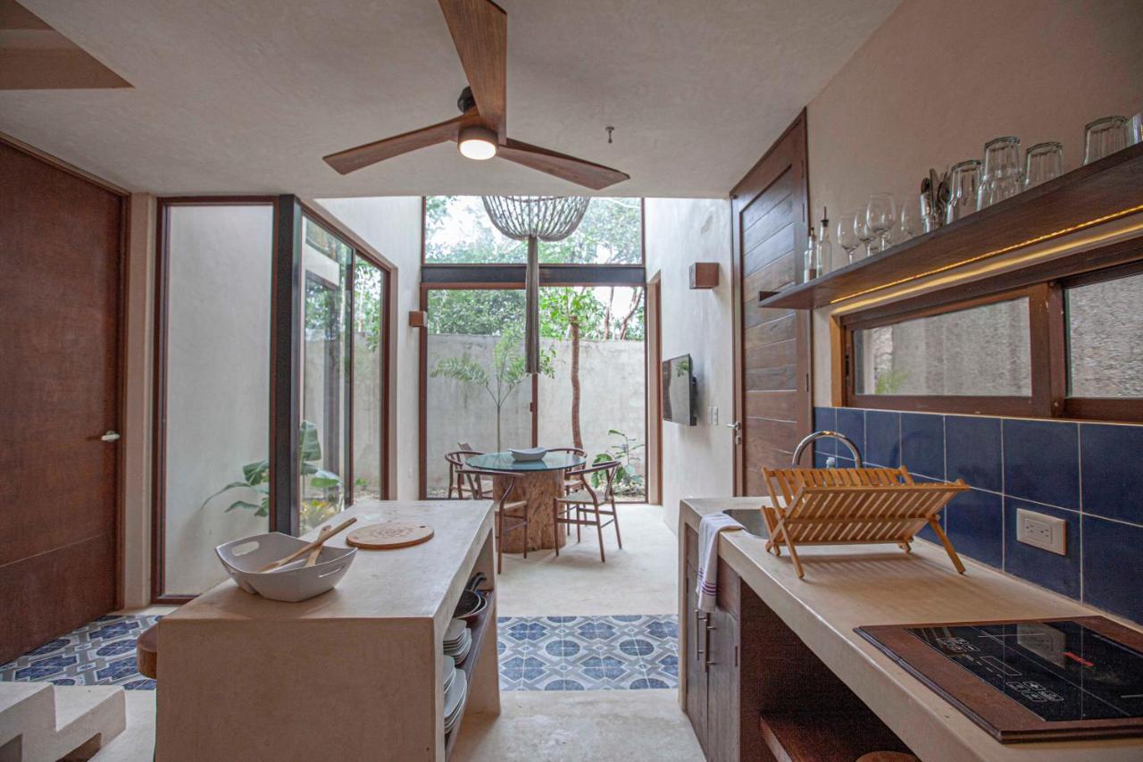 Calma Jungle Villas Tulum Pueblo Buitenkant foto