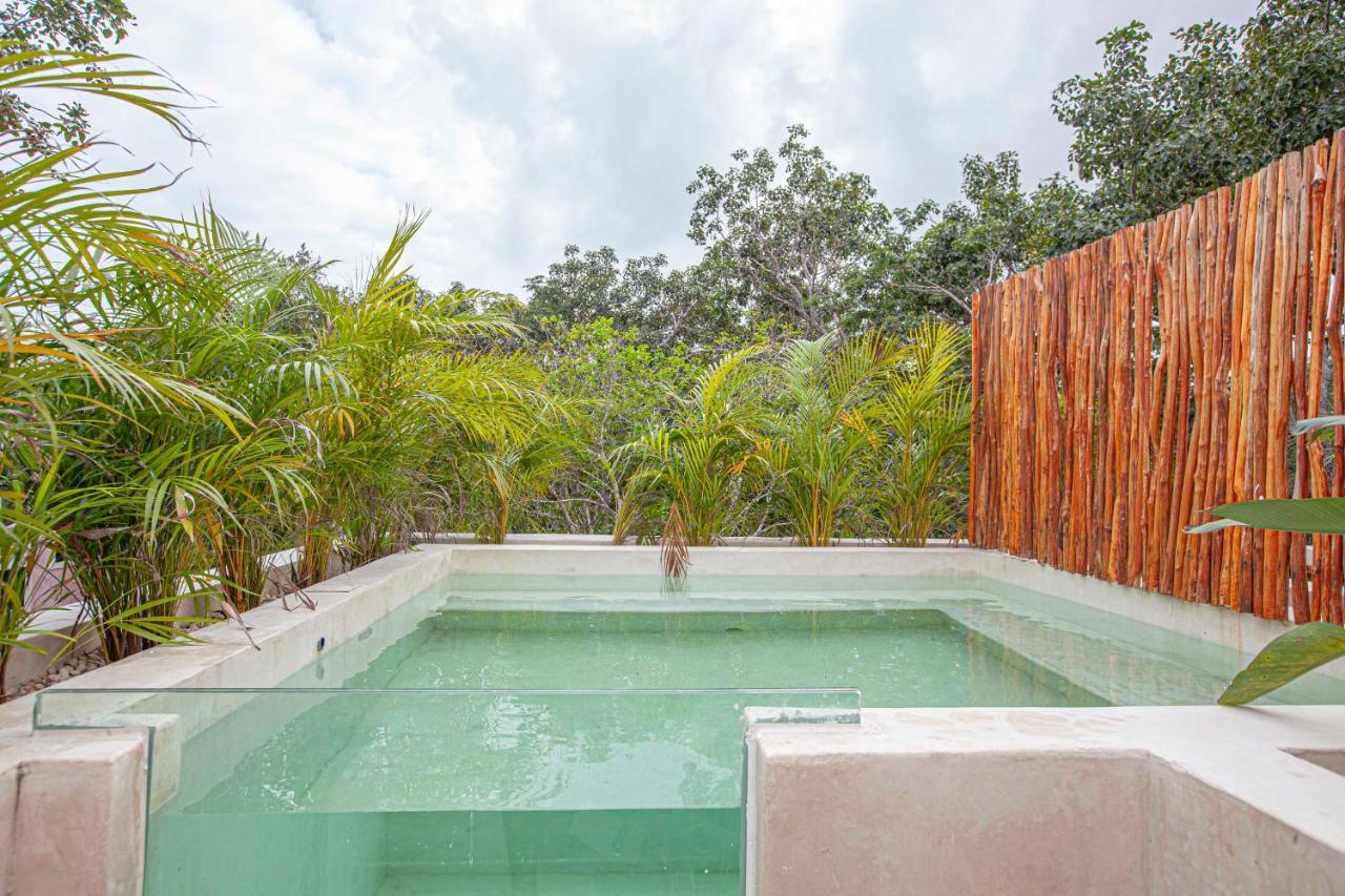 Calma Jungle Villas Tulum Pueblo Buitenkant foto