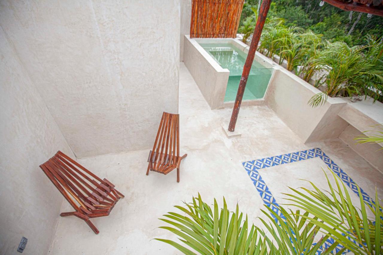 Calma Jungle Villas Tulum Pueblo Buitenkant foto